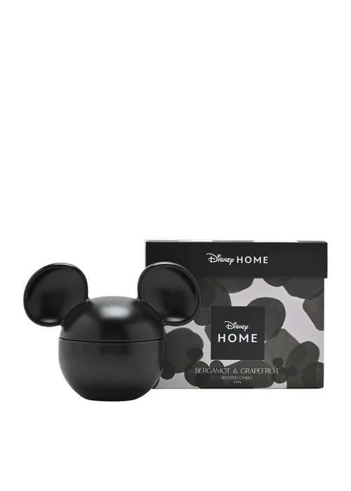 Disney Mickey Ceramic Vessel Fragranced Candle Black - One Size Image 3