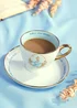 Disney Pastel Princess Blue Tea Cup & Saucer Cinderella - One Size Image 1