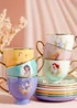 Disney Pastel Princess Blue Tea Cup & Saucer Cinderella - One Size Image 6