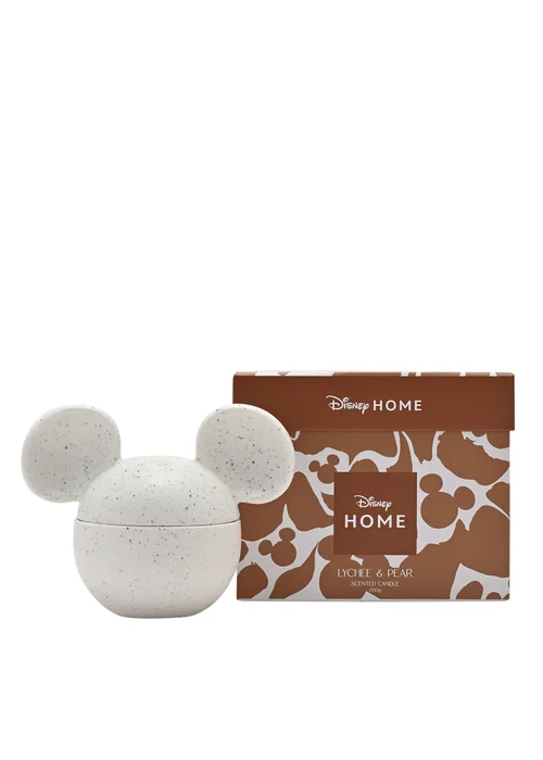 Disney Mickey Ceramic Vessel Fragranced Candle White - One Size Image 3