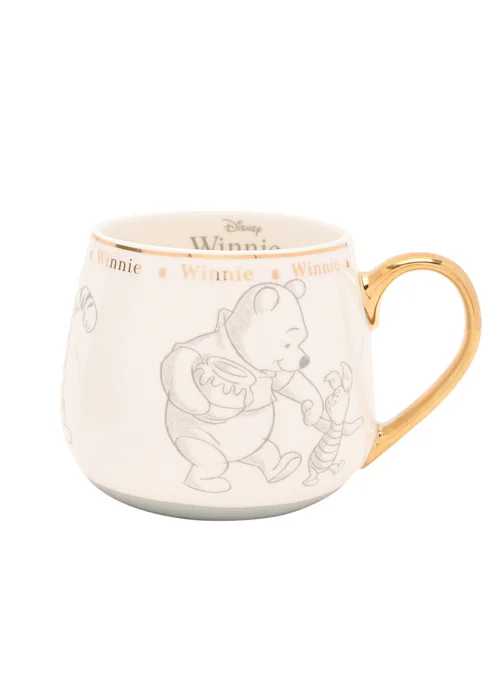 Disney Classic Collectable White Mug Winnie - One Size Image 2