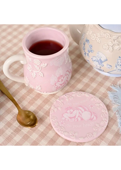 Disney Alice In Wonderland Set Of 4 Coasters - One Size Image 4