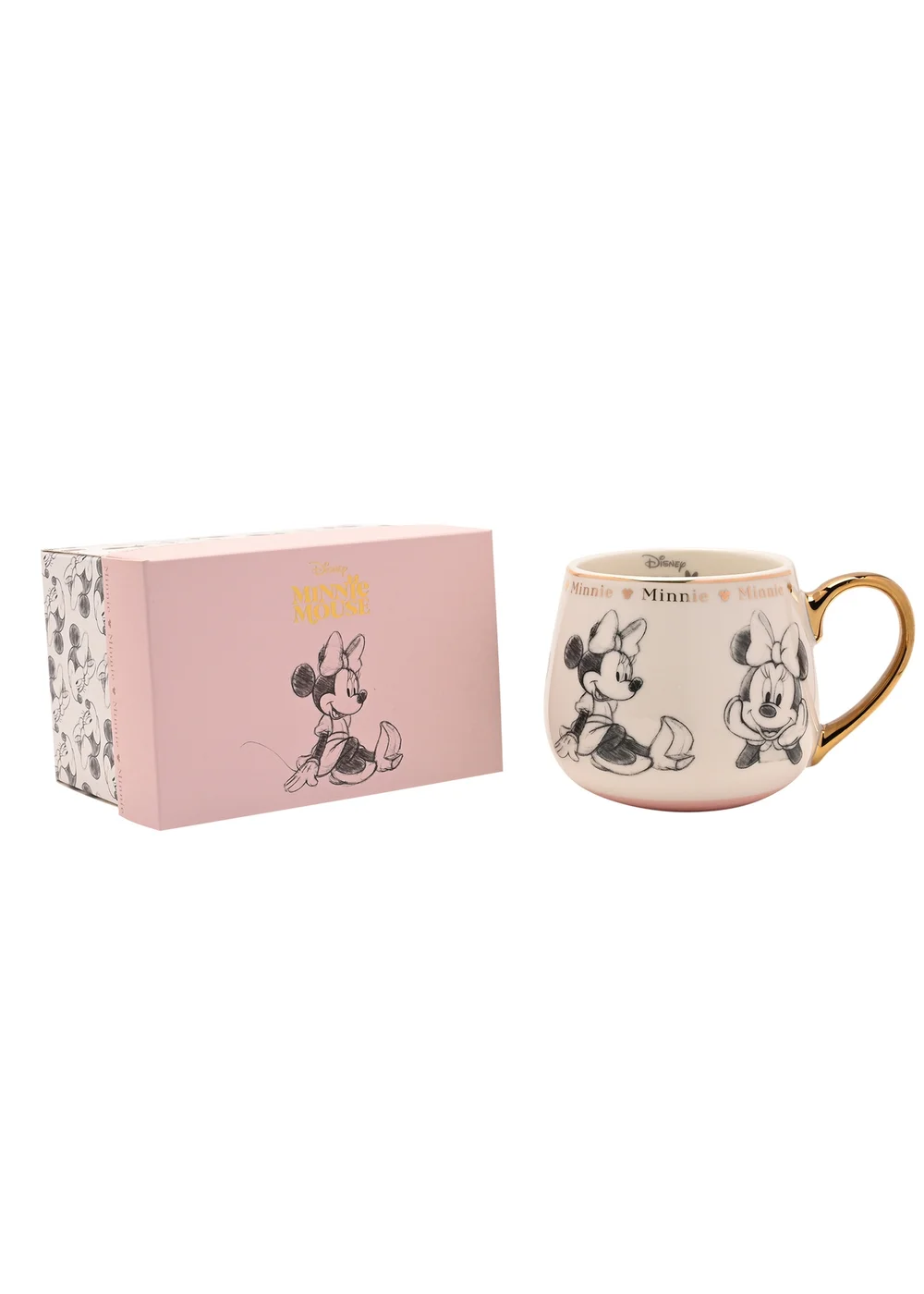 Disney Classic White Collectable Mug Minnie - One Size Image 3