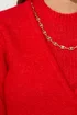 Star By Julien Macdonald Red 2 In 1 Chain Knitted Cardigan - Size 22-24 Image 5