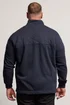 BadRhino Navy Blue Diamond Quilted Quarter Zip Sweatshirt - L Image 3
