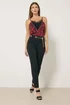 Star By Julien Macdonald Red Leopard Print Cami Top - Size 14 Image 4