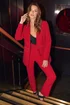 Star By Julien Macdonald Red Zip Waist 2-In-1 Blazer - 20 Image 1