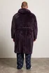 BadRhino Purple Textured Dressing Gown - 7/8 XL Image 2