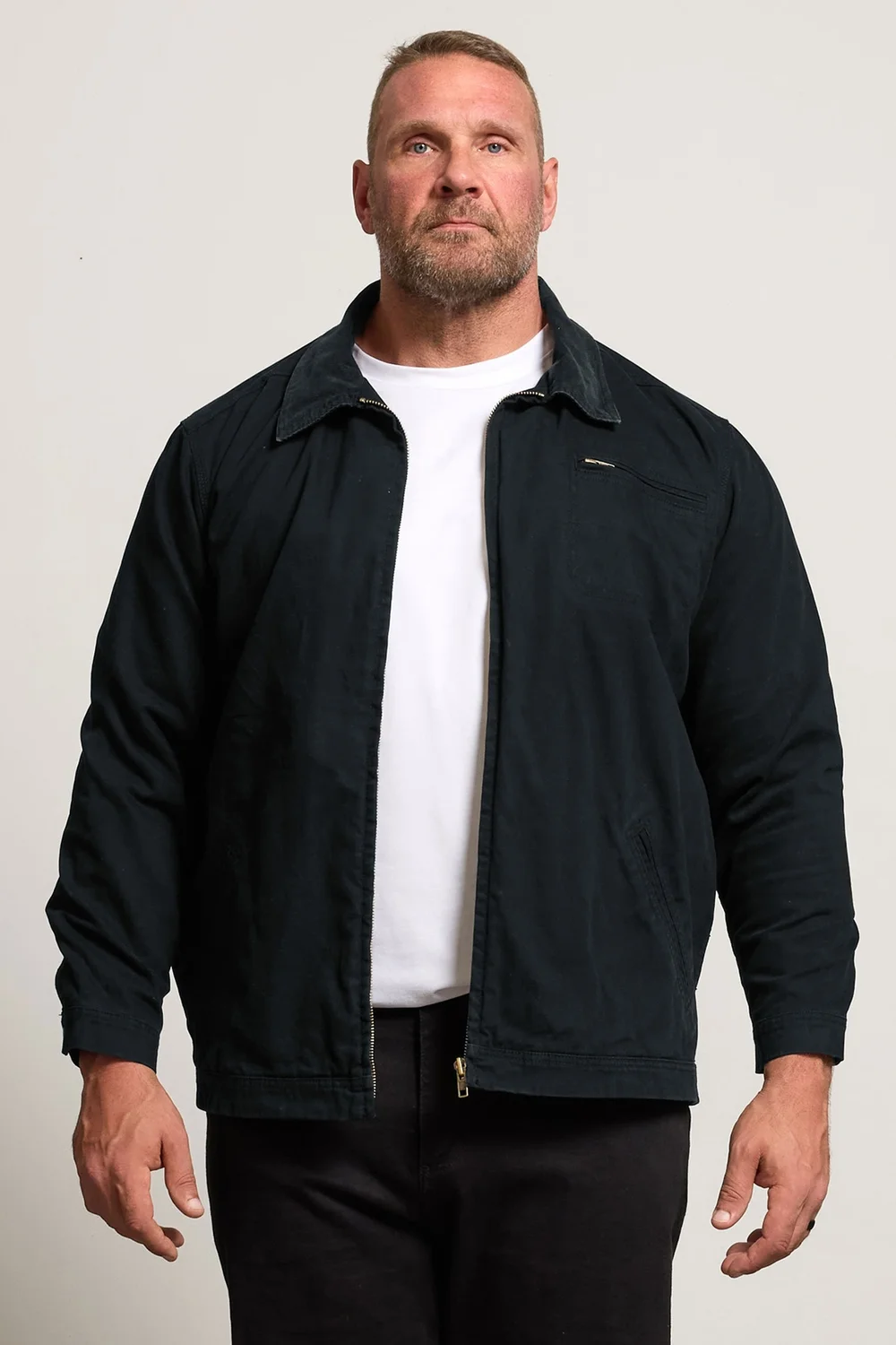 BadRhino Black Canvas Worker Jacket - XL Image 2