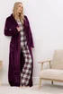 Long Tall Sally Ivory White & Red Cotton Check Pyjama Set - Size 18-20 Image 5