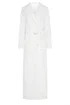 Long Tall Sally White Super Soft Fleece Maxi Dressing Gown - Size 18-20 Image 5