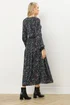 Long Tall Sally Dark Green Floral Lace Trim Maxi Dress - 18 Image 3