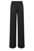 Long Tall Sally Black Textured Elasticated Waist Trousers - 12/L36 Image 5