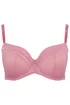 Yours Curve Pink Lace Underwired Padded Bra - 40F Image 5