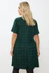 Yours Curve Green Check Mini Dress - 18 Image 3