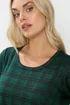 Yours Curve Green Check Mini Dress - 18 Image 4