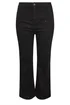 Yours Curve Black Studded Wide Leg Jeans - 16 Image 5