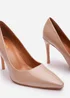 Where's That From Mireille Mocha Patent Wide Fit Stiletto Heels - Size 6 Image 5
