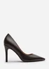 Where's That From Mireille Brown PU Stiletto Heels - Size 5 Image 2