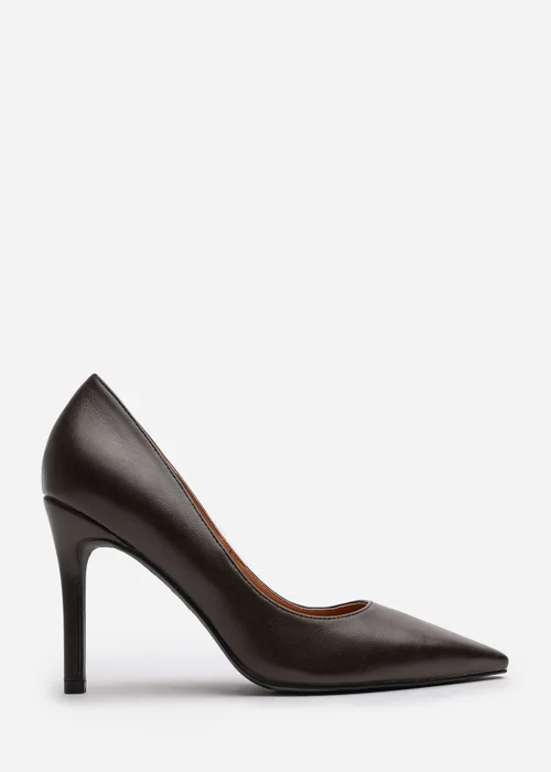 Where's That From Mireille Brown PU Stiletto Heels - 5 Image 1