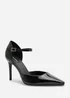 Where's That From Tiana Black Pointed Court Heels - Size 9 Image 3