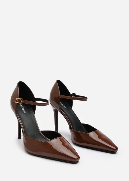 Where's That From Tiana Brown Pointed Court Heels - Size 6 Image 4