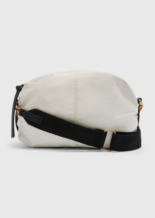 Cream Barrel Crossbody Bag - One Size Image 3