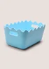 Blue Medium Felt Storage Tray Image 1