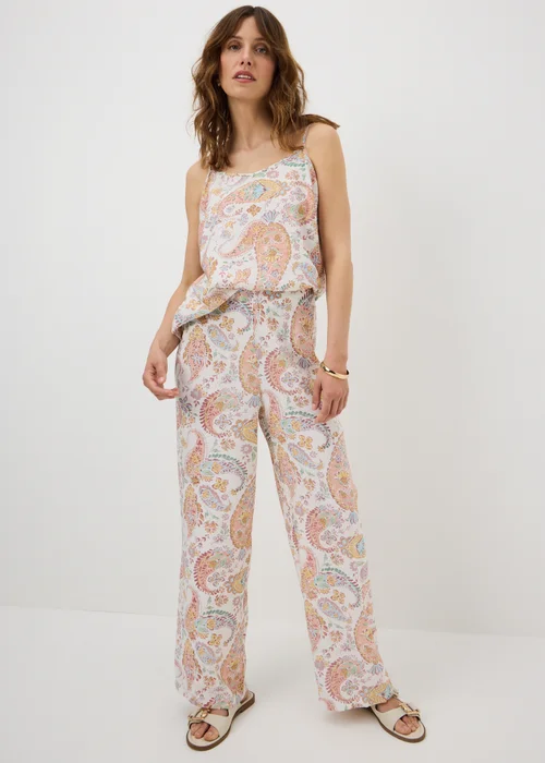 Multicolour Paisley Longlone Cami Top - 8 Image 2