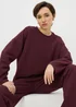 Burgundy Soft Touch Co-Ord Top - Small Image 2