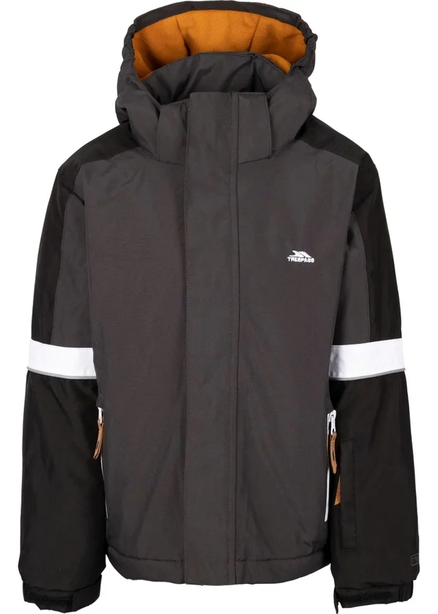 Trespass Boys Dark Grey Kingsley Ski Jacket (2-12yrs)