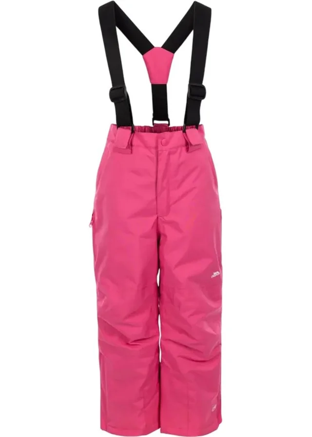 Trespass Kids Soft Pink Rumi Ski Trousers (2-12yrs)