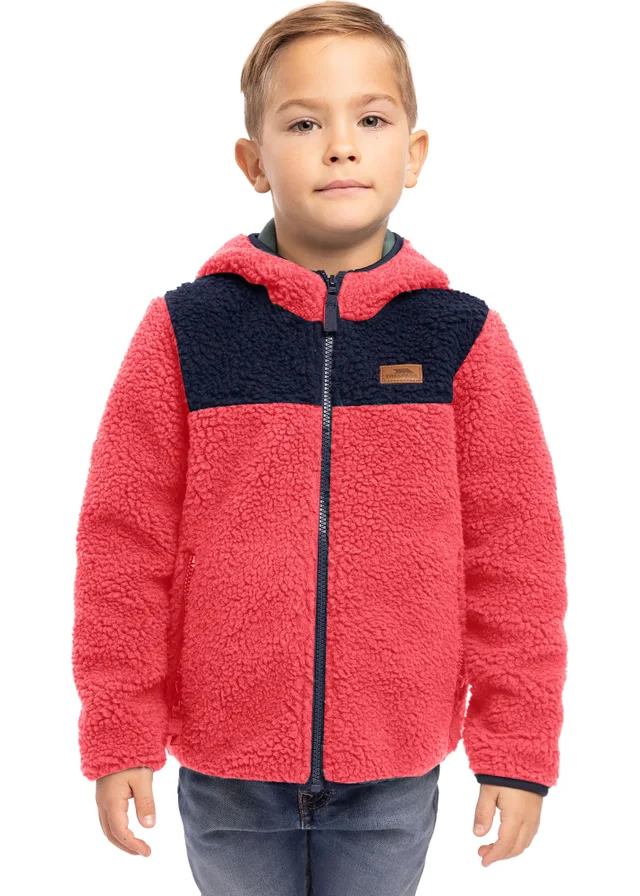 Trespass Kids Pink Lindenn Fleece Jacket (2-12yrs)
