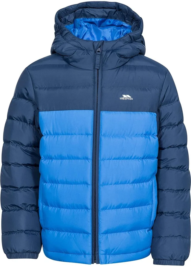 Trespass Kids Navy Oskar Padded Jacket (2-4yrs)