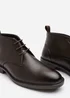 Where's That From Blake Dark Brown Lace Up Ankle Boots - Size 9 Image 5