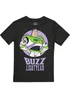 Toy Story Boys Black Buzz Lightyear T-Shirt (3-8yrs) - Age 5-6 Years Image 1