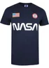 Nasa Navy Badge Cotton T-Shirt - XXL Image 4