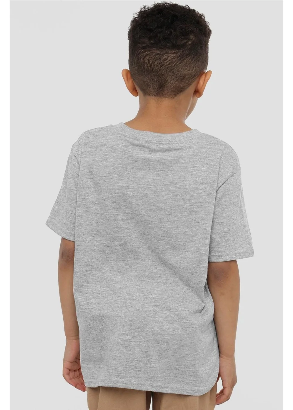 Spiderman Kids Dove Grey Cute Spidey 4th Birthday T-Shirt (3-13yrs) - Age 7-8 Years Image 2