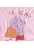 Peppa Pig Kids Pink I Love My Mummy T-Shirt (3-13yrs) - Age 12-13 Years Image 3