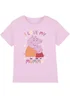 Peppa Pig Kids Pink I Love My Mummy T-Shirt (3-13yrs) - Age 12-13 Years Image 5