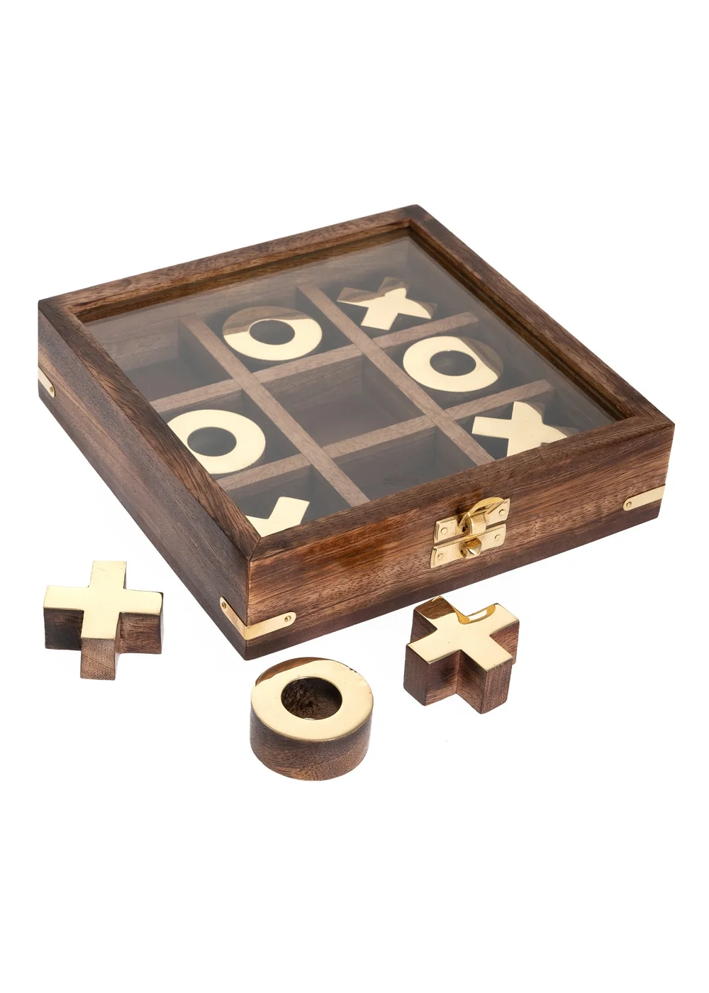 Harvey Makin Brown Tic Tac Toe - One Size Image 2