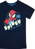 Ada & Ted Marvel Spidey To The Rescue Boys Navy Graphic Pyjamas (3-8 Years) - Age 5-6 Years Image 2