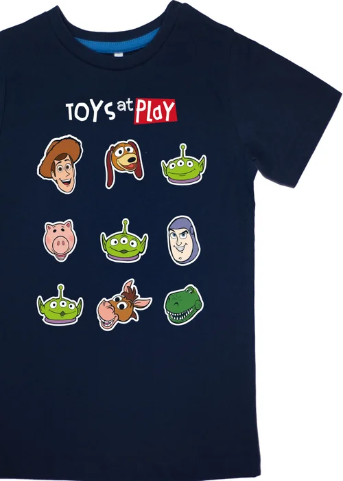 Ada & Ted Disney Toy Story Play Boys Navy Graphic Pyjamas (3-8 Years) - Age 5-6 Years Image 2