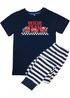 Ada & Ted Disney Cars Rescue Team Boys Navy Graphic Pyjamas (3-8 Years) - Age 5-6 Years Image 1