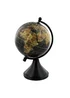 Harvey Makin Globe with Metal & Black Wooden Base - One Size Image 1