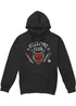 Stranger Things Black 5 Hellfire Club Inverted Hoodie - Medium Image 5