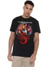 Stranger Things Black 5 Poster T-Shirt - Large Image 1