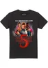 Stranger Things Black 5 Poster T-Shirt - Large Image 5