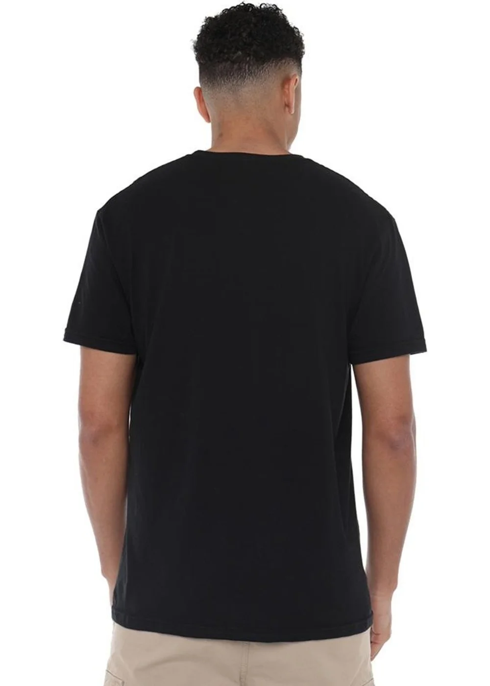 Stranger Things Black 5 Poster T-Shirt - Large Image 2