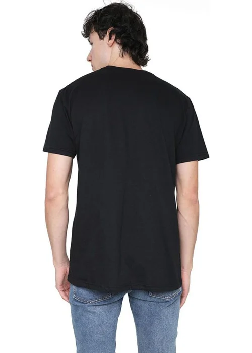 Stranger Things Black 5 Dripping Logo T-Shirt - Large Image 2